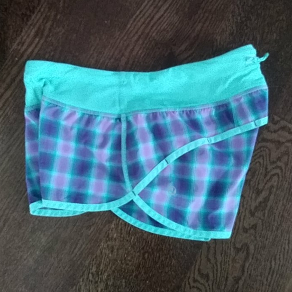 Lululemon speed shorts size 2 river rock